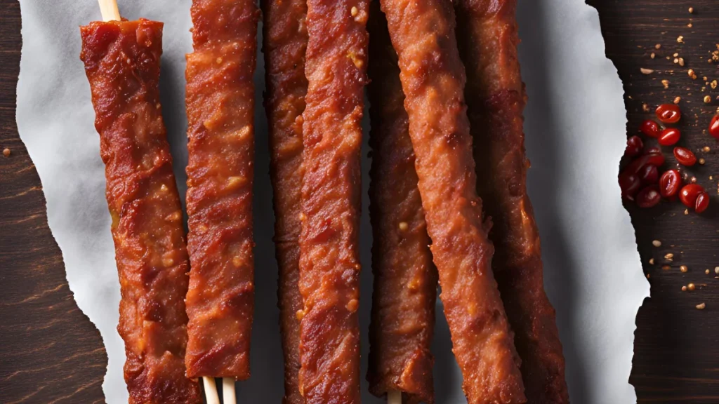 Are meat sticks healthy, meat sticks nutrition, meat stick benefits, processed meat health risks, low-carb snacks, high-protein snacks, meat sticks sodium content, grass-fed meat sticks, healthy snack options