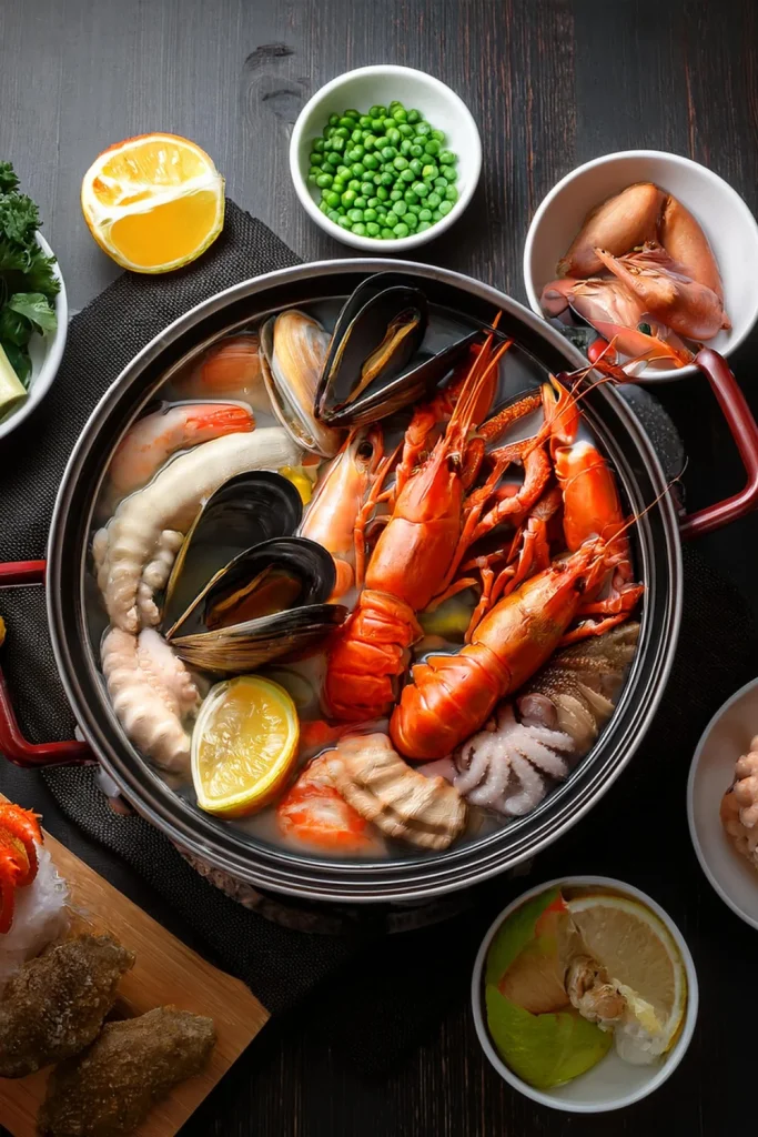 Are seafood boils healthy, nutritional benefits of seafood boils, health concerns of seafood boils, seafood boil ingredients, healthy seafood boil recipe, low-sodium seafood boils, omega-3 fatty acids in seafood, calorie count of seafood boils, seafood boil portion control