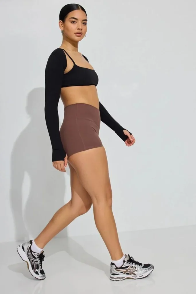 booty shorts, 2024 fashion trends, body positivity, confidence, athleisure, inclusive fashion, eco-friendly fashion, festival wear, activewear